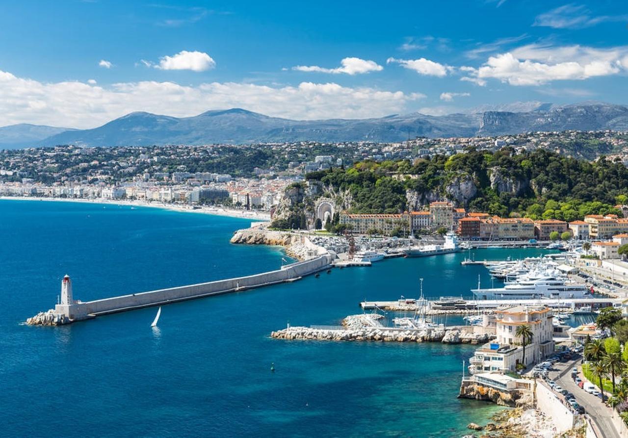 La Croix - F3, Terrasse Vue Panoramique, Vieux-Nice Old Town And Terrace المظهر الخارجي الصورة
