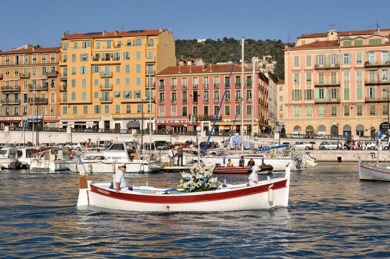 La Croix - F3, Terrasse Vue Panoramique, Vieux-Nice Old Town And Terrace المظهر الخارجي الصورة